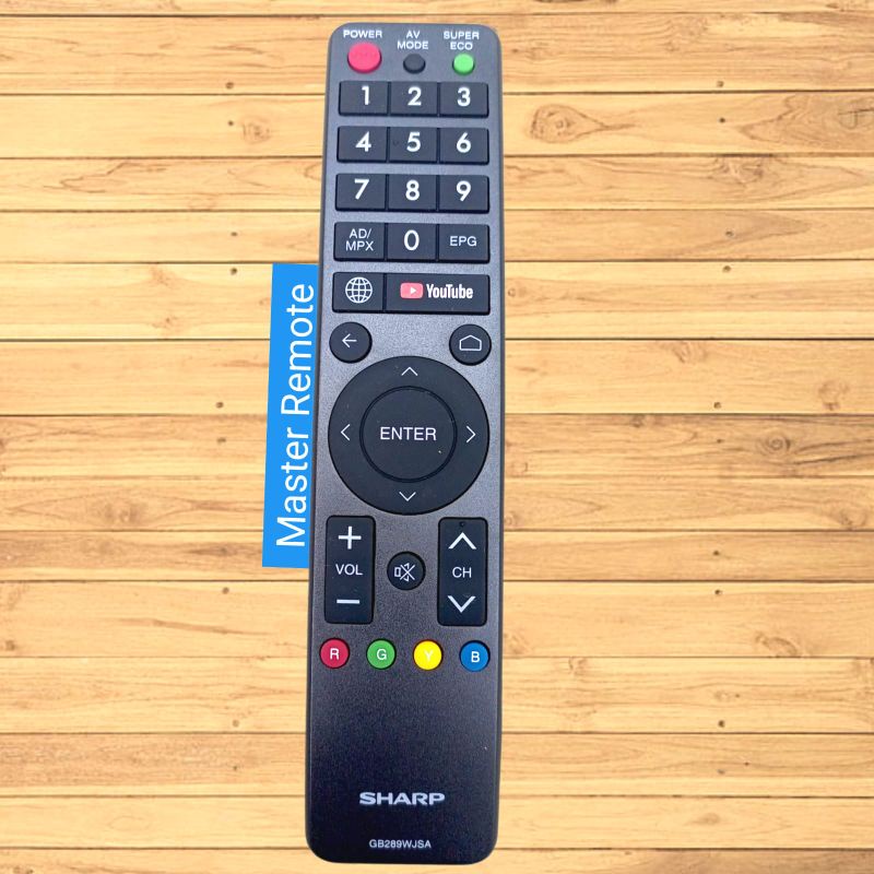 Remote Remot TV Sharp Led Smart Tv Android Original GB289WJSA