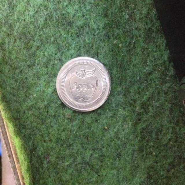 coin kiddie ride / koin odong odong gambar apple
