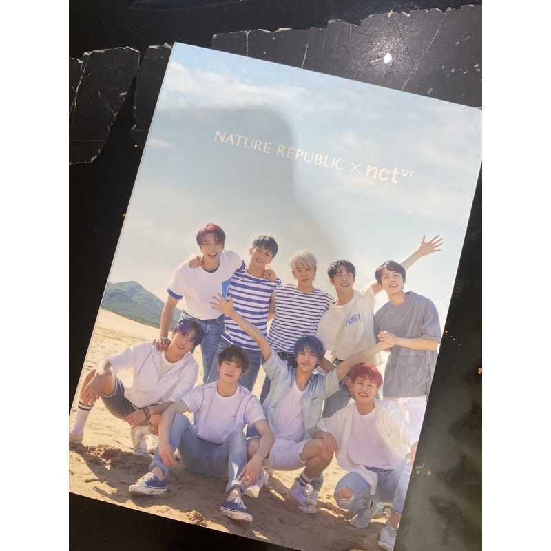 sharing NCT 127 nature republic photobook