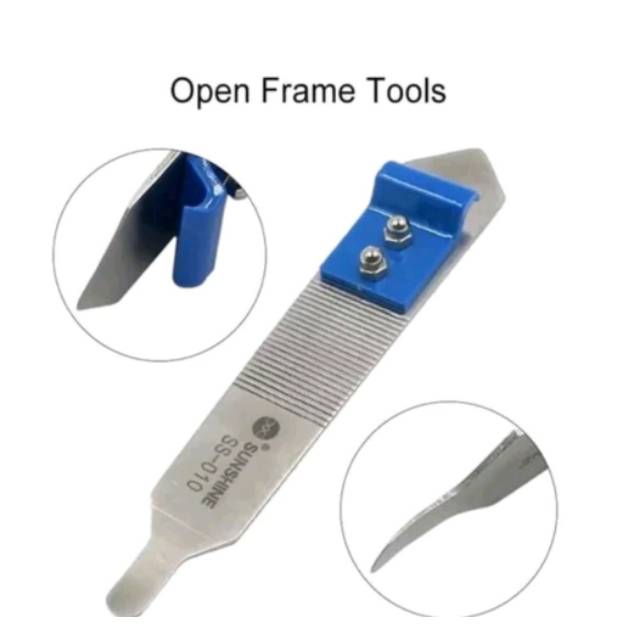 Besi Congkel ts tc Open Frame Tools Merek Sunshine SS-010 Alat Pembuka Lcd Touchscreen