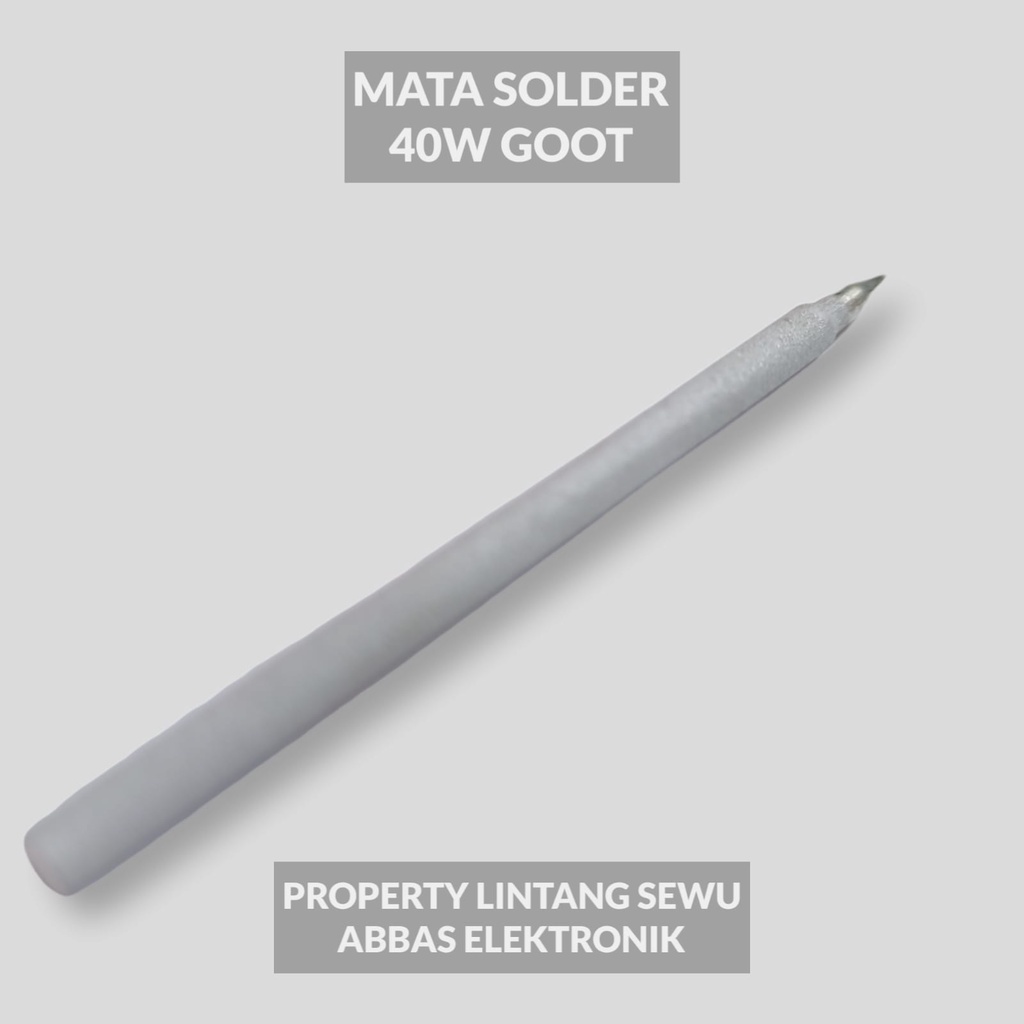 mata solder 40 watt merk klop kualitas bagus mata lancip