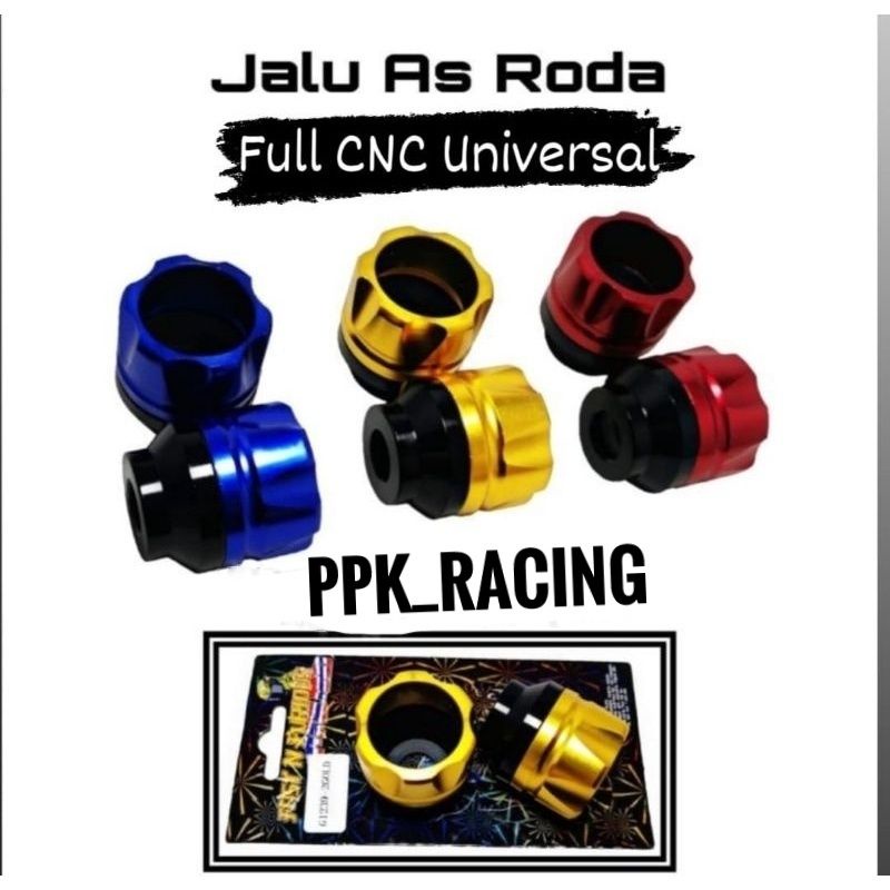 Jalu As Roda Corong Depan Full CNC Universal