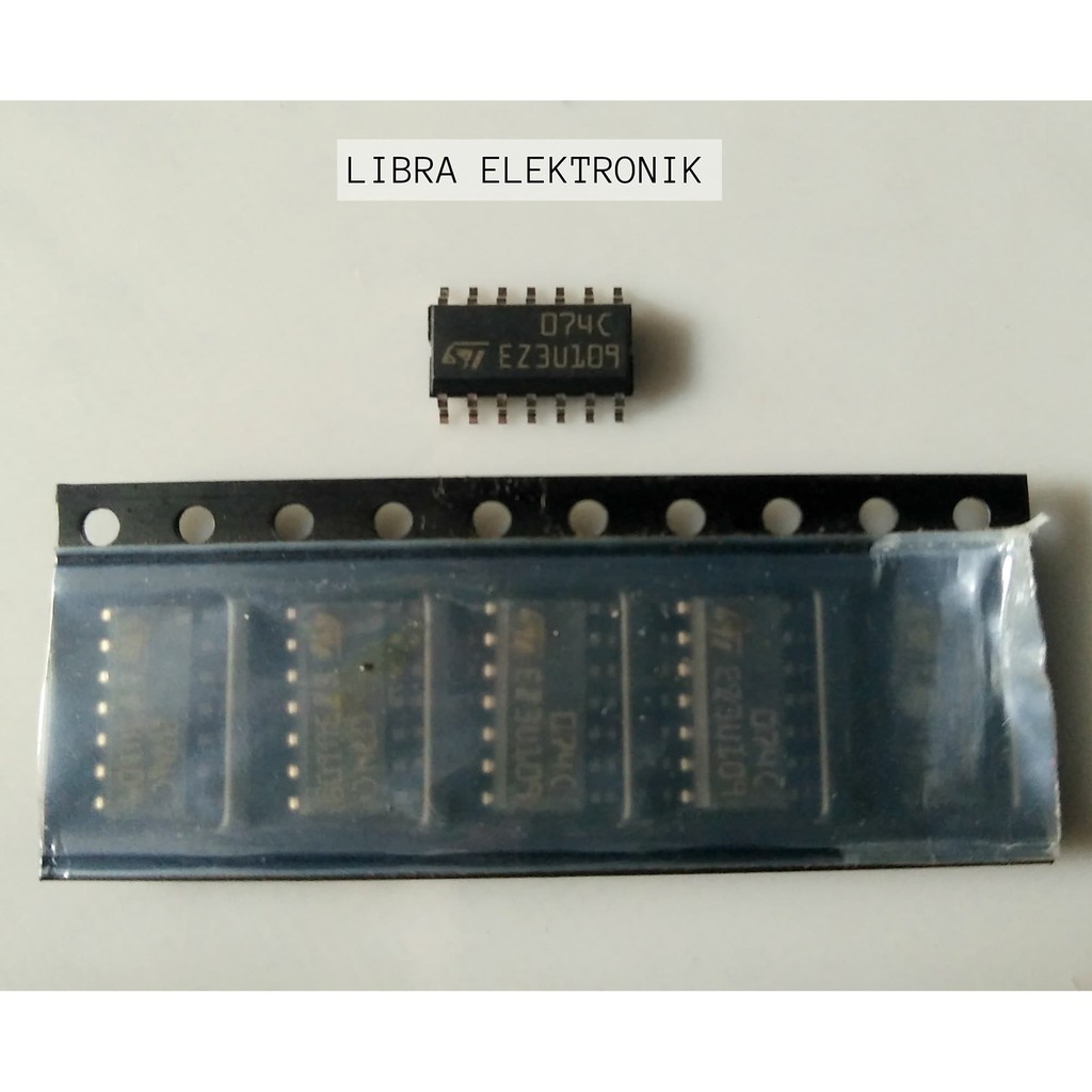 IC TL 074 SMD Original