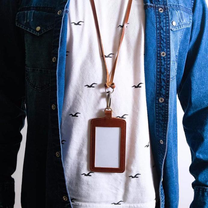 

WAKU ID STRAP COKLAT MUDA