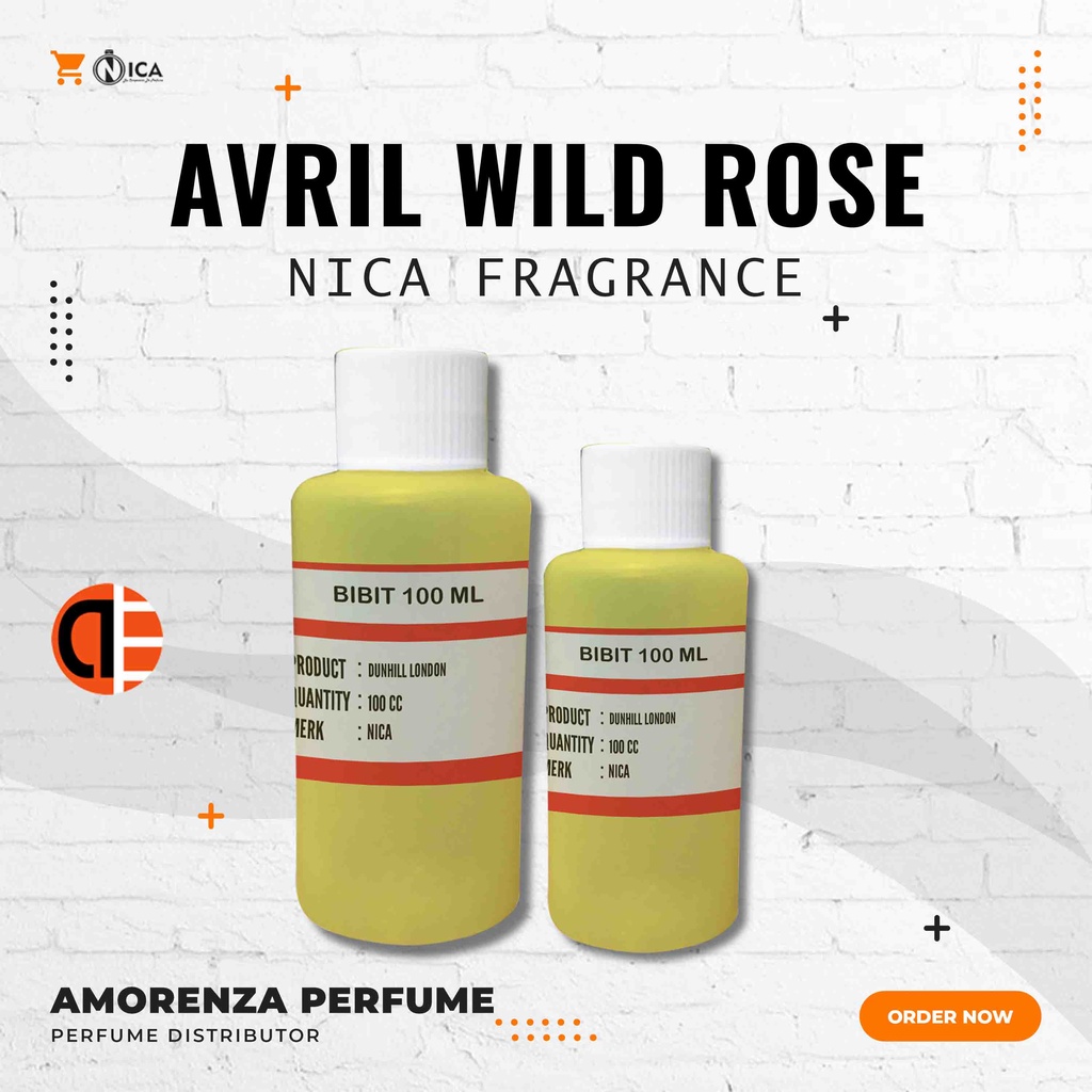 Bibit Parfum Murni AVRIL WILD ROSE - WILD AVRIL Nica Fragrance 500ml Segel Pabrik