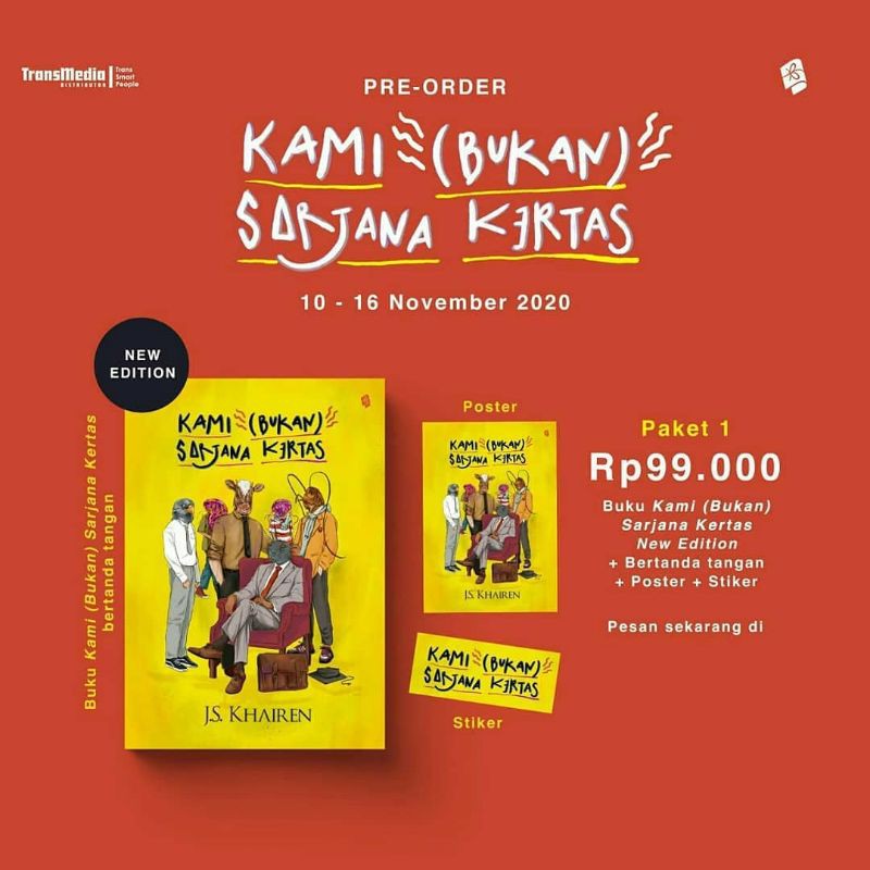 

Kami Bukan Sarjana Kertas - J.S. Khairen