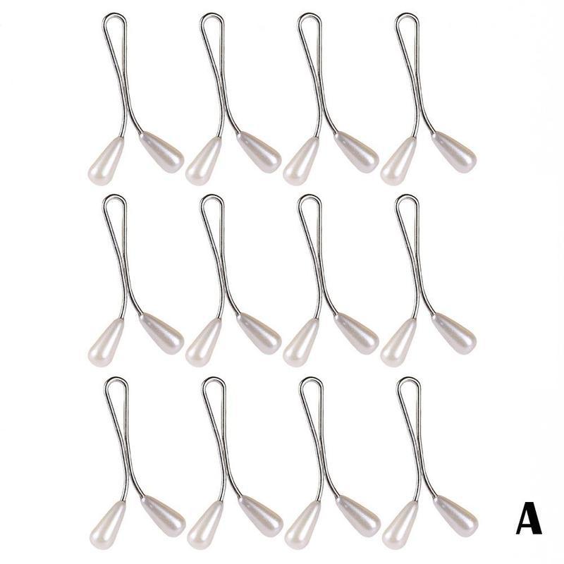 12pcs Bros Klip Syal Hijab Muslim Untuk Aksesoris