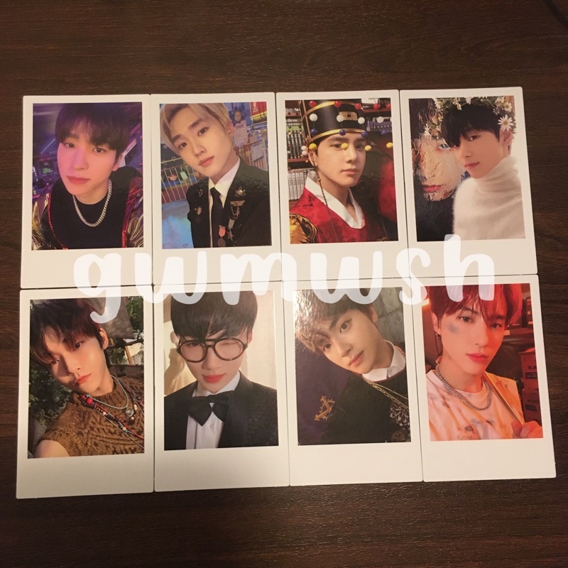 pc photocard the boyz sangyeon jacob kevin haknyeon pola deco byok