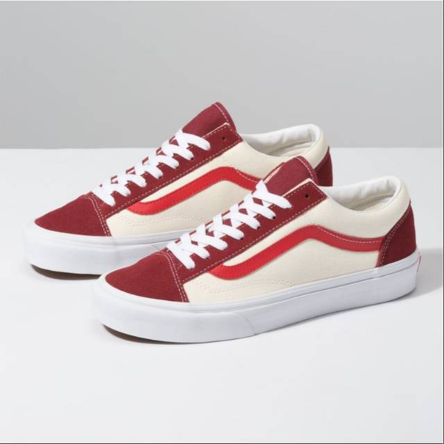 Vans UA Style 36 Retro Sport Biking Sneaker Skate Red/Poinsettia VN0A3DZ3VXZ