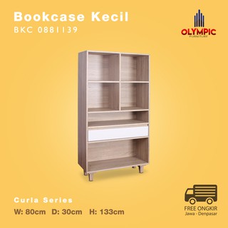 Olympic Curla Series Bookcase Rak  Buku  Kecil  BKC 