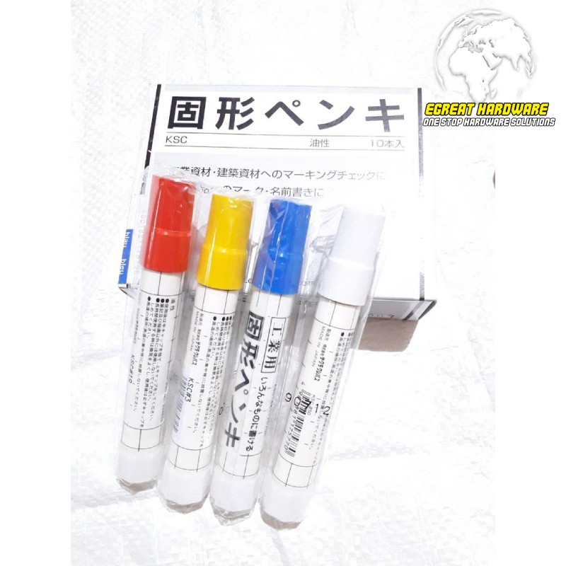 

Solid Marker Sakura KSC Crayon Multi Fungsi Marker Besi Marker Karat
