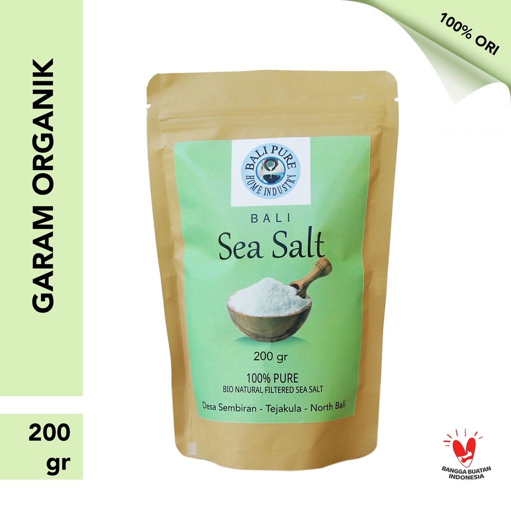 

Bali Pure Home Industry - Garam Laut Natural Alami 200gr