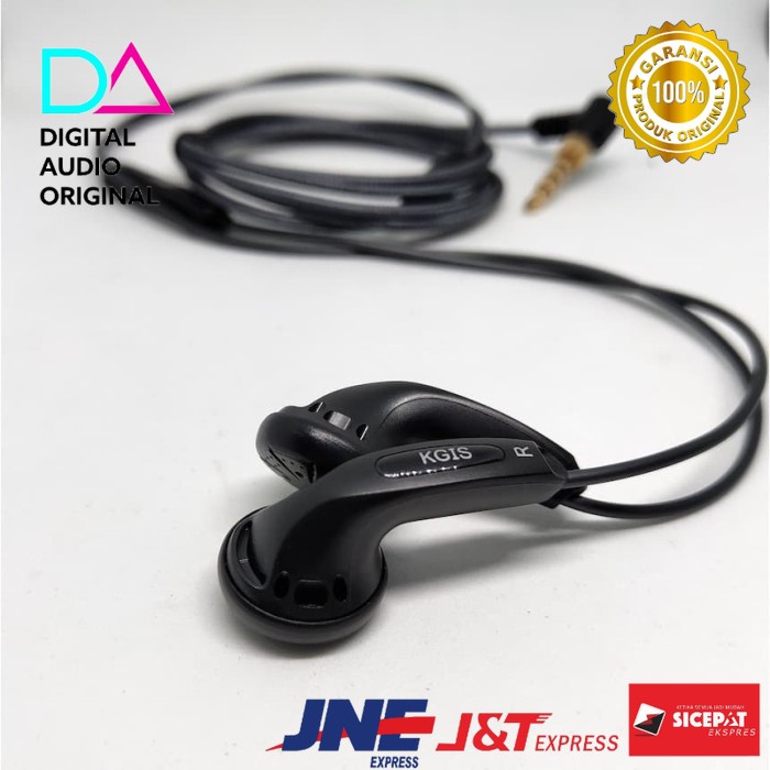 KGIS Hifi Bass Earphone With Mic Volume Control / HEADSET KGIS / EARPHONE KGIS / KGIS ORIGINAL