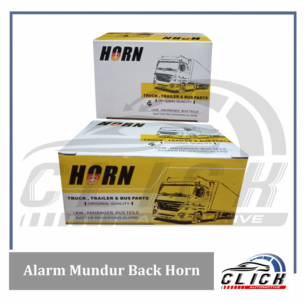 Alarm Atret Alarm Mundur Horn Back Up / Klason Mundur Satu Suara Back Horn Original