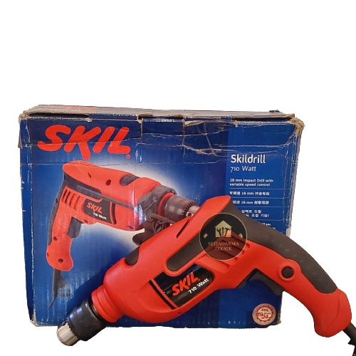 MESIN BOR TEMBOK SKILL 6716 SKILL 16MM IMPACT DRILL