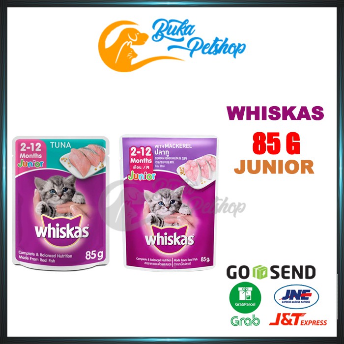 Makanan Kucing Whiskas Pouch 85g