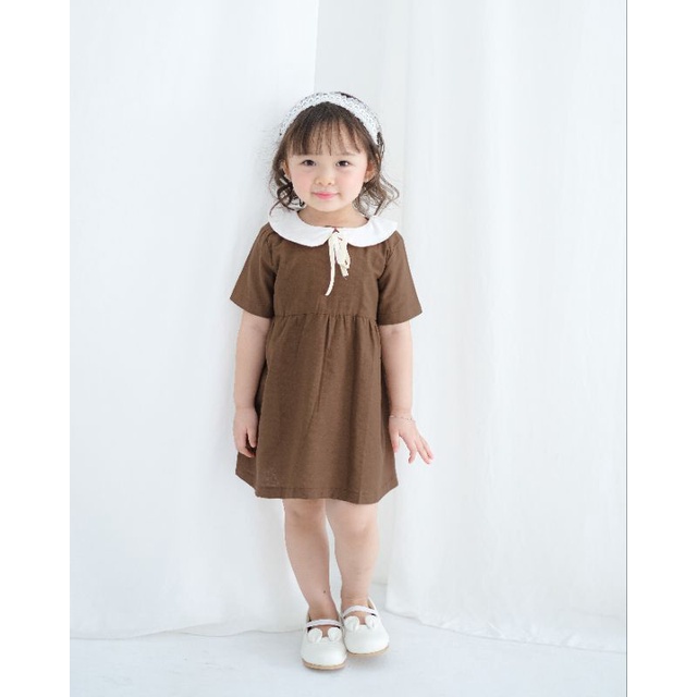 EVANNY DRESS | Dress Anak Perempuan | Dress Katun Anak | Atasan Anak | Dress Anak Usia 1-7 tahun