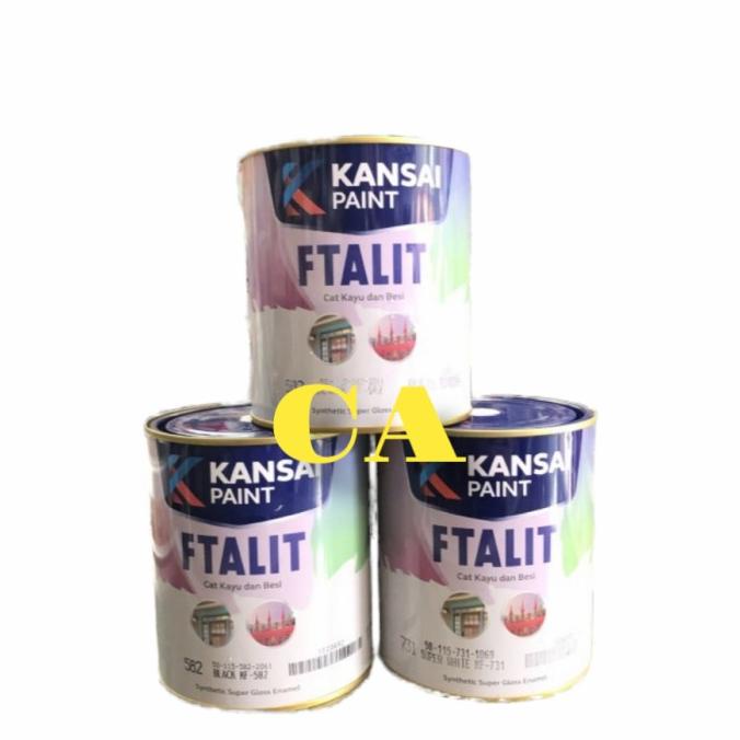 CAT MINYAK KAYU BESI FTALIT 559 WHITE / PUTIH DOFF Termurah