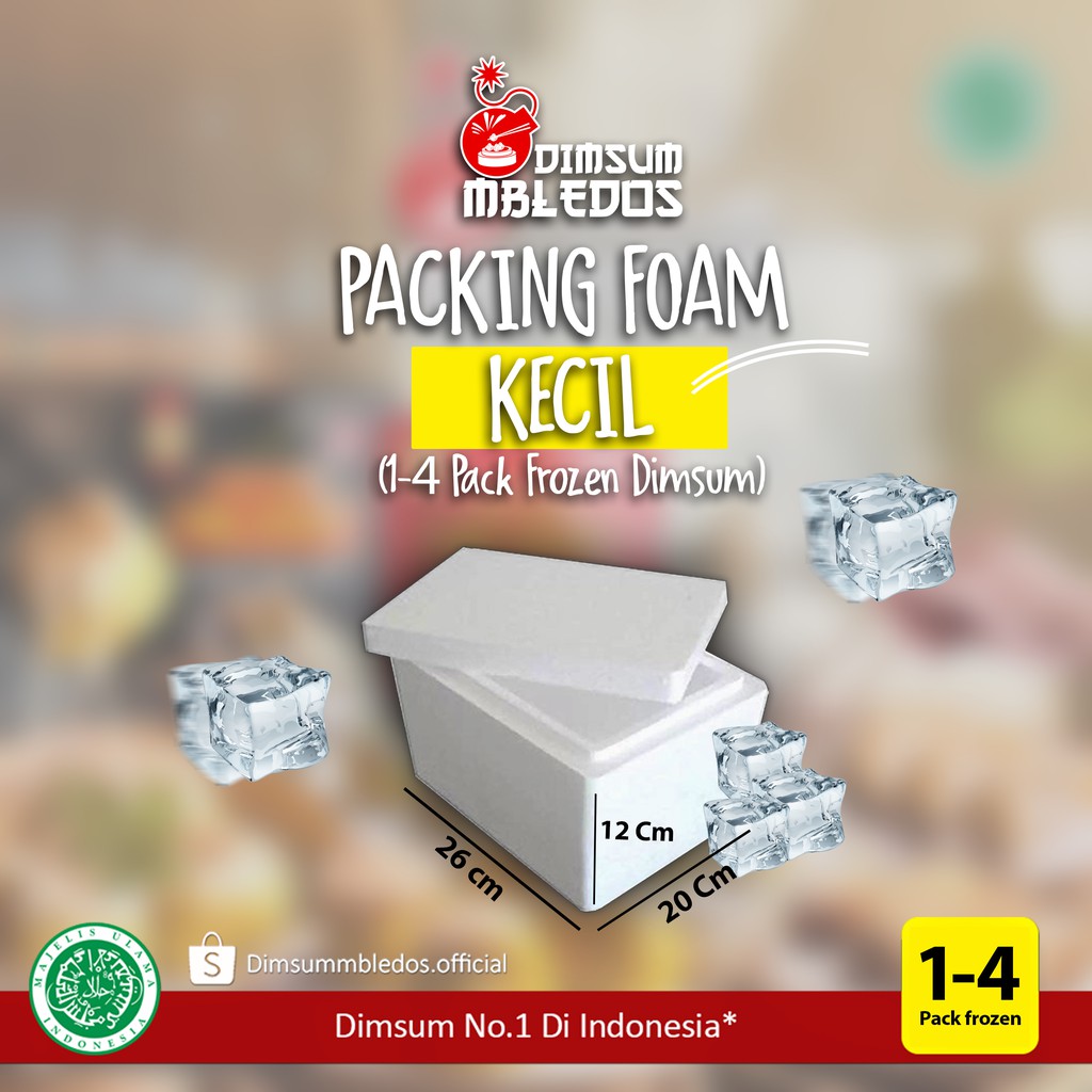 

Packing Styrofoam Hyper Small Box Dimsum Mbledos Frozen Food - Packing Foam Box Pengiriman Dimsum