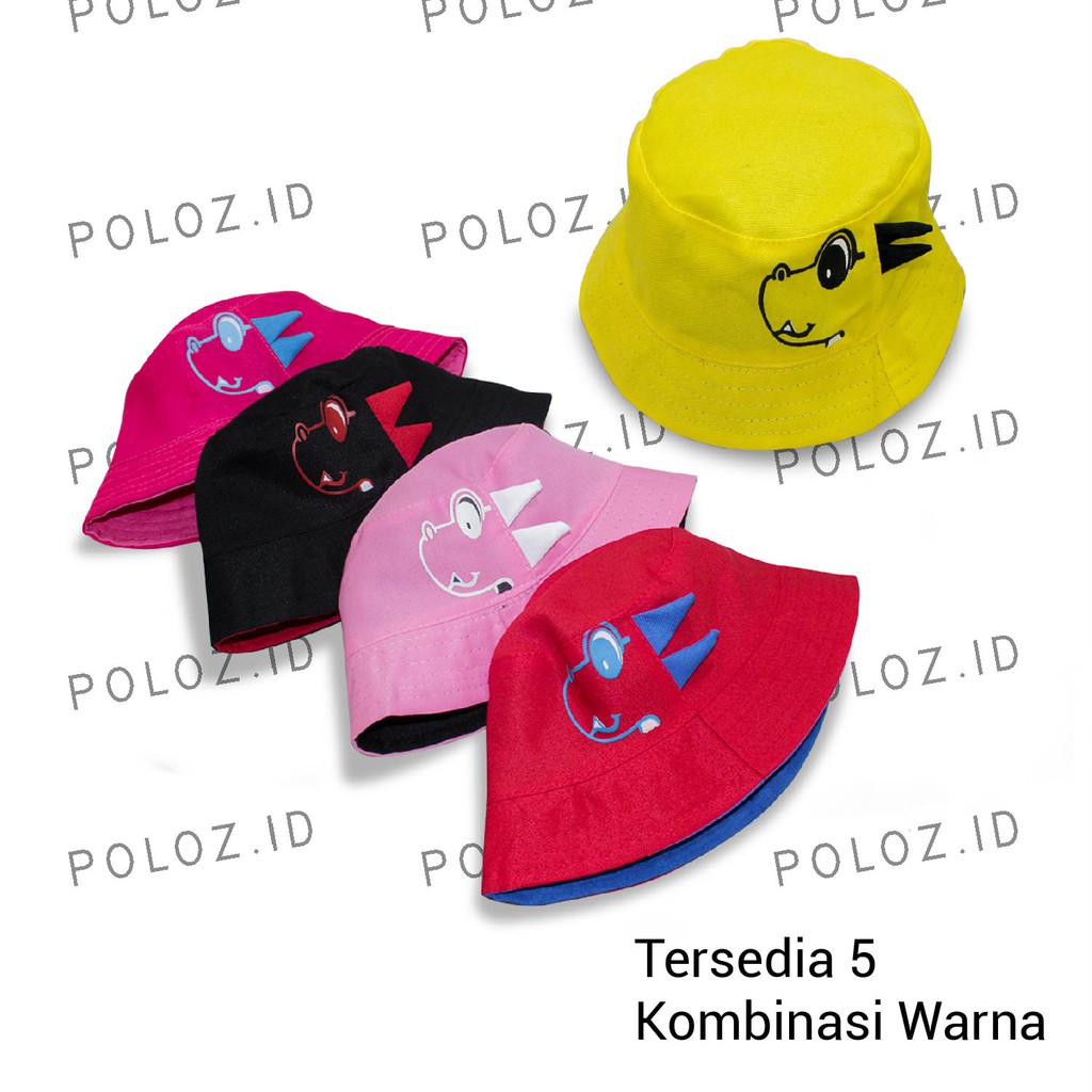 TOPI BUCKET ANAK TOPI BUCKET BAYI TOPI BUCKET ANAK MURAH TOPI BUCKET ANAK DINOSAURUS