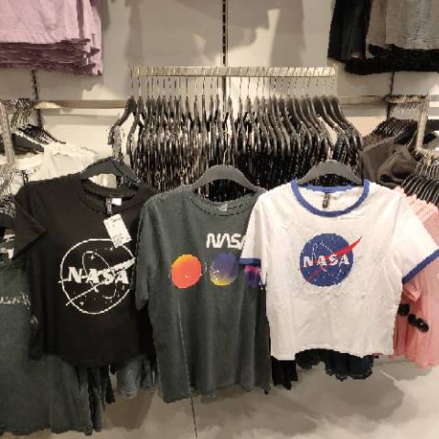 on sale new arrival on sale kaos NASA  h  m  cewek baju  