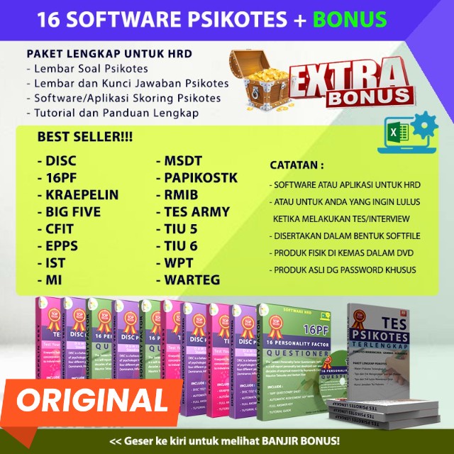 Aplikasi Alat Psikotes Pro 2022 - For HRD