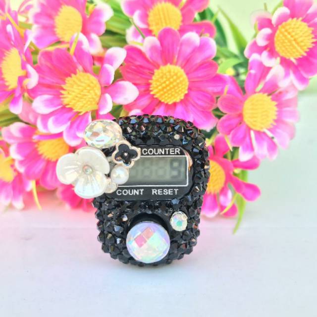 Tasbih digital swarovski alat hitung dzikir tasbih cantik tasbih untuk Umroh dan Haji