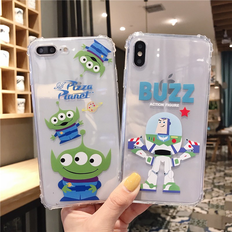 Toy Alien anticrack printing case iphone samsung grand prime a20 oppo a7 f5 f7 f9 a3s vivo y91 y93 y95 v15