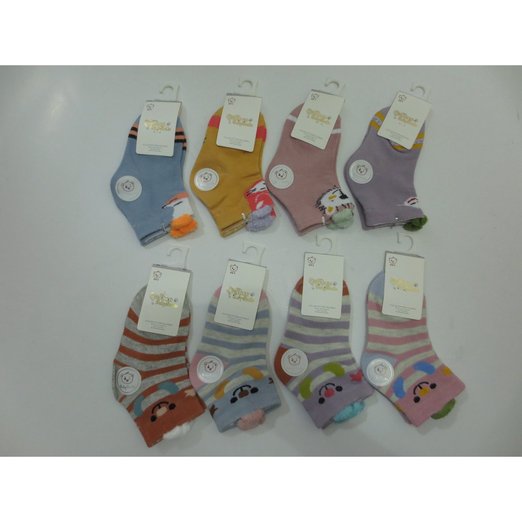 Kaos Kaki Anak Lucu 3D, Kaos Kaki Anak Lucu Kuping Size 0-2 Tahun