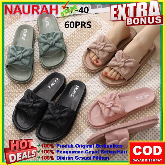 Sandal Wanita Balance 1608 A2 Slop Pita Jelly Original Ringan Empuk Nyaman Awet Anti Slip