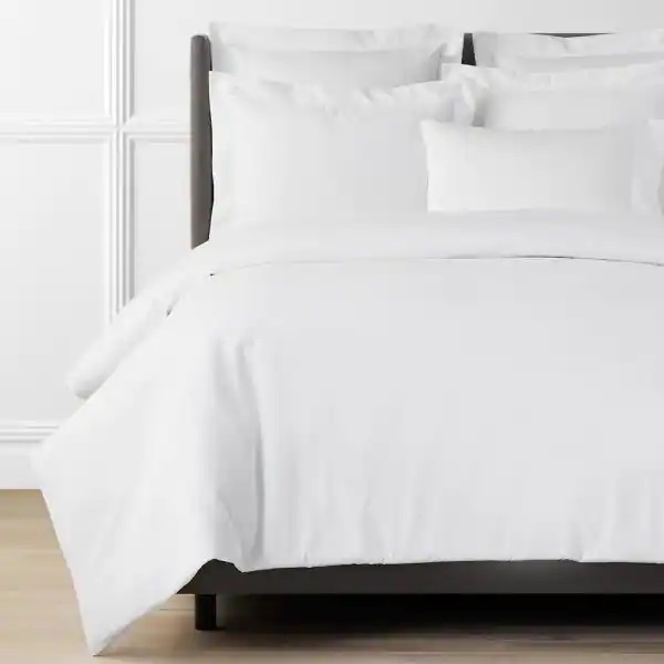 Duvet Cover Selimut Hotel 100% Katun Putih Polos Single Double