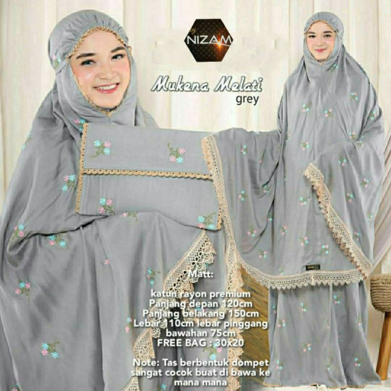 MUKENA MELATI BY NIZAM