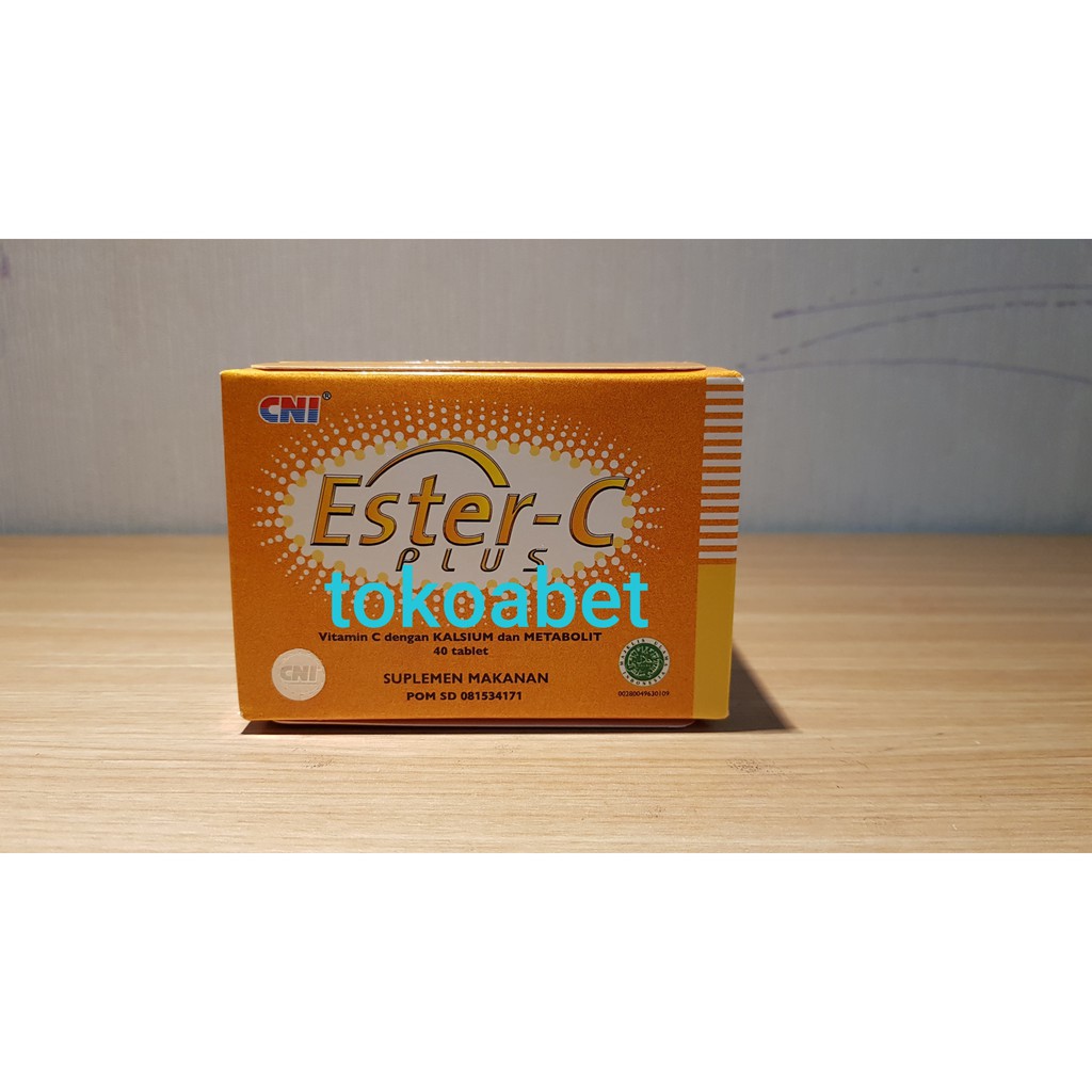 CNI Ester-C Plus vitamin C Original suplemen kesehatan #tokoabet