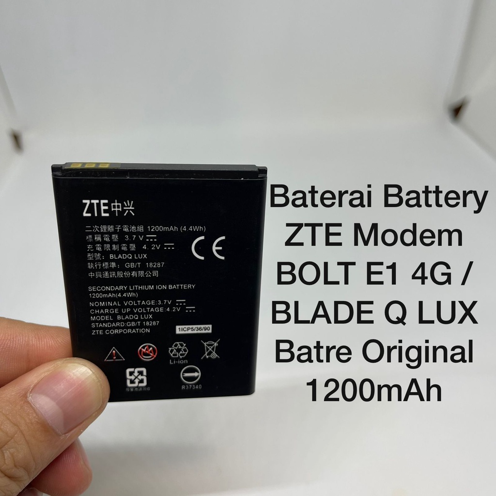 PROMO Baterai Zte Bolt E1 Zte Blade Q Lux Battery Batre MODEM BOLT