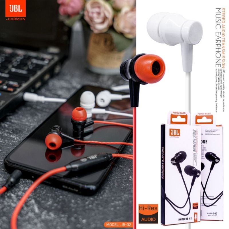 Headset Mega Bass Stereo with Microphone earphone Universal Jack Audio 3.5mm