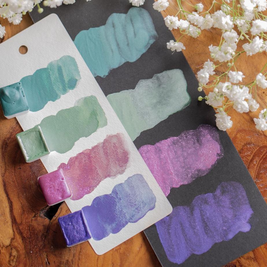 

Keluaran Terbaru.. Dreamy Poppies Genshin Handmade Watercolor Series 2