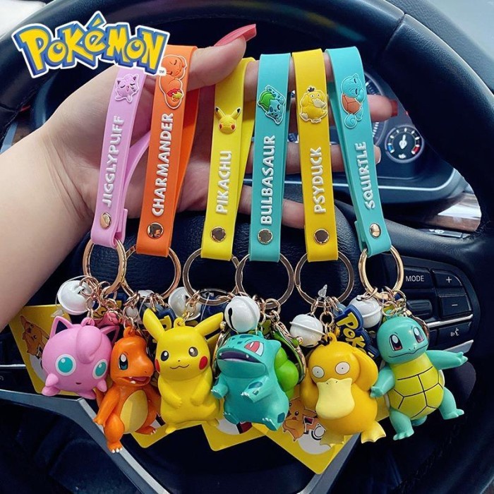 Gantungan Kunci / Keychain / Key Chain POKEMON Original Licensed Figure Pikachu