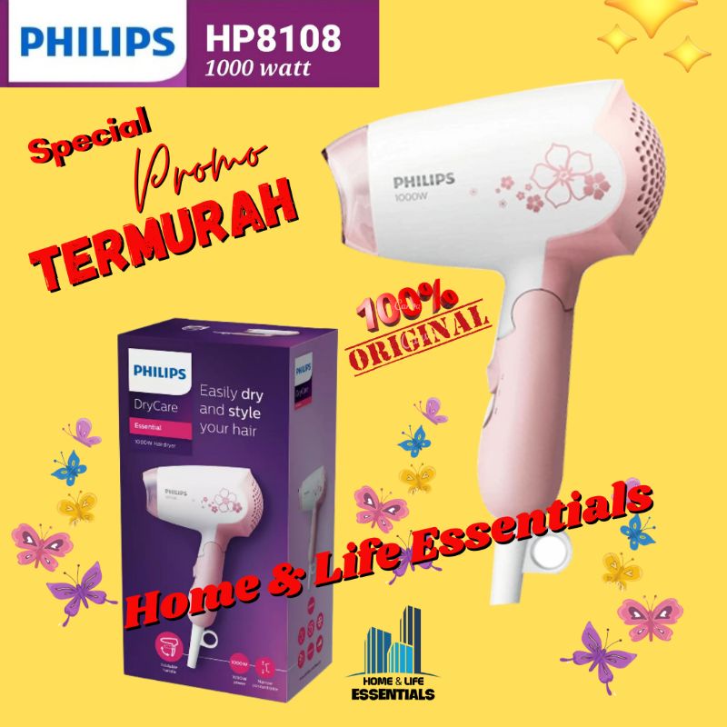 Jual Philips Hair Dryer Hp8108 Alat Pengering Rambut Philips Hairdryer Hp 8108 Shopee Indonesia 5621