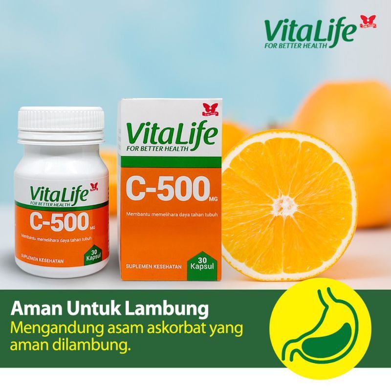 VitaLife Vitamin C 500mg | Vitamin C