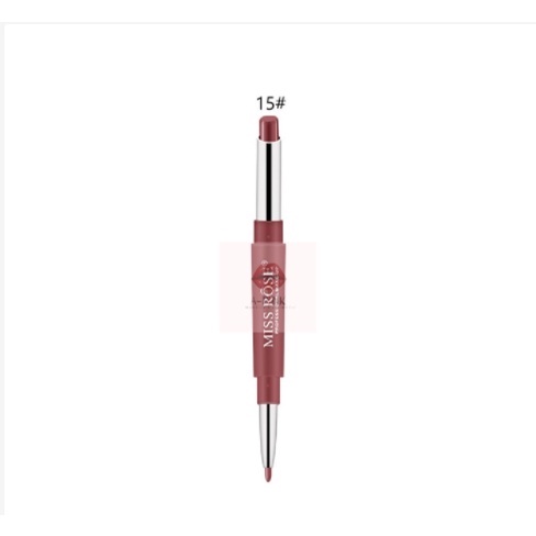 Miss Rose Lasting Long Multifunct Makeup Pencil Waterproof Pen Lipstick Lip Matte Liner By AURORA