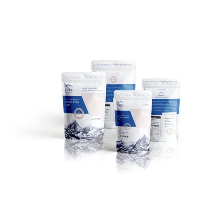 

pura himalayan salt 500gr garam - 250gr