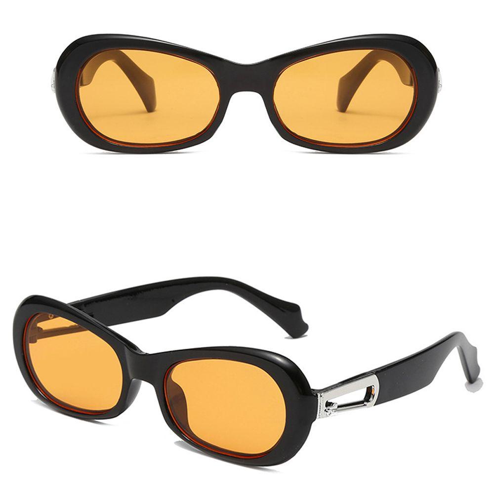 Needway Kacamata Oval Travel UV400 Oval Frame Candy Colour Korean Oval Eyewear