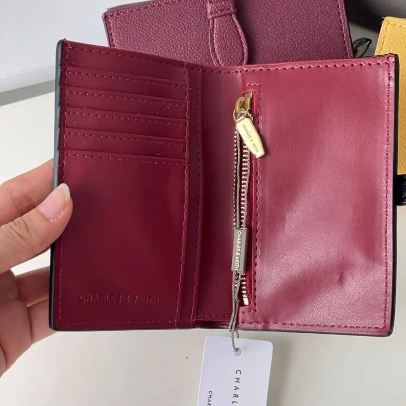 11.11 SALE | CK Snap Button Fold Wallet