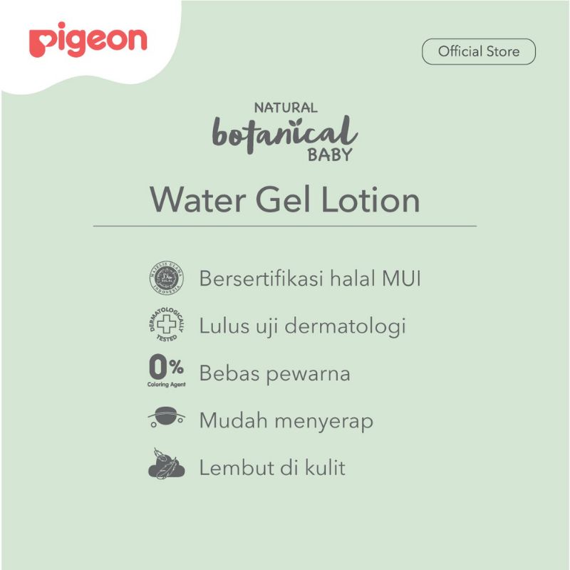 Pigeon Natural Botanical Baby Water Gel Lotion 240 ml