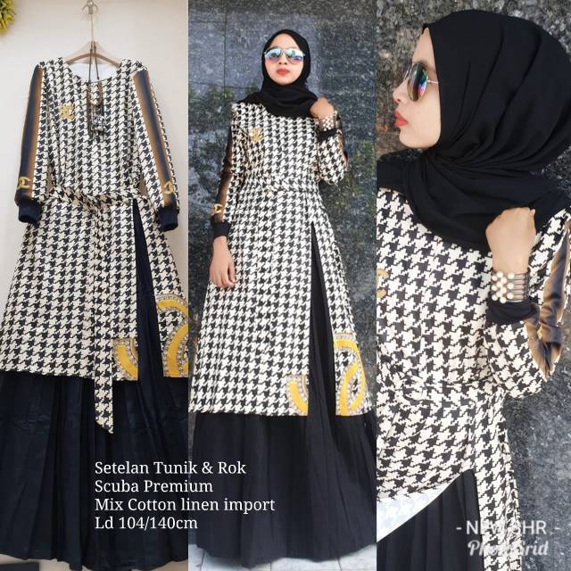 Stelan tunik & rok chanel by SHR