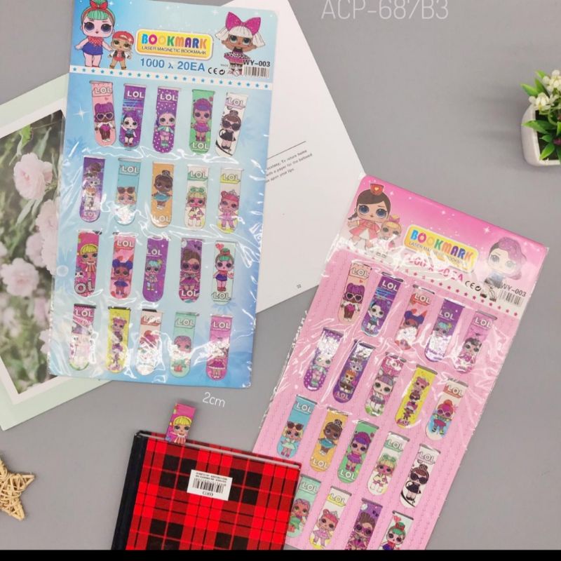 

ASEMKA STOREE_PEMBATAS BUKU MAGNET PER LEMBAR