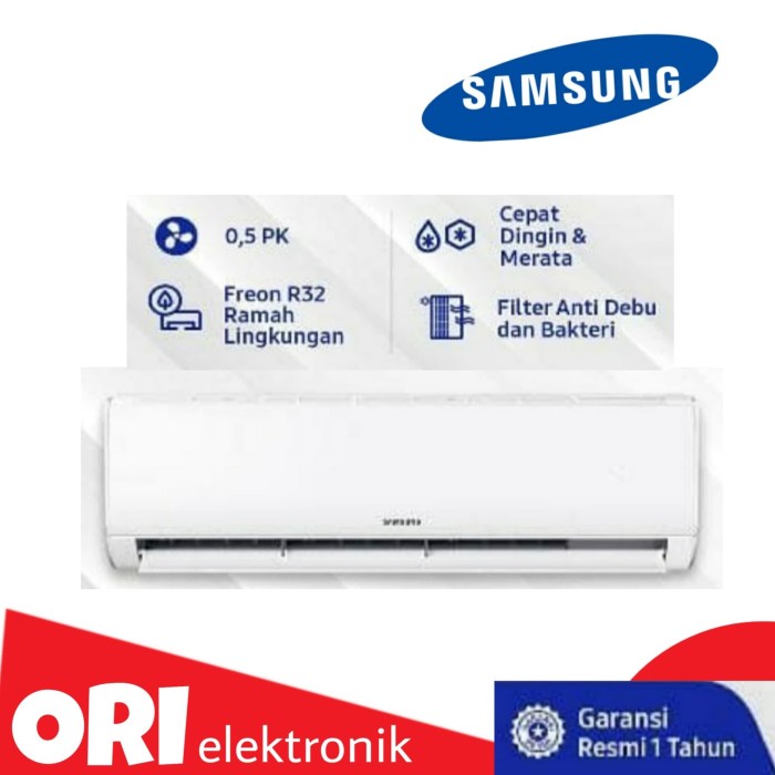 (SUSE) SAMSUNG AC SPLIT 0.5PK AR-05TGH R-32 (SBY-SDA-GRESIK ONLY) UNIT SAJA