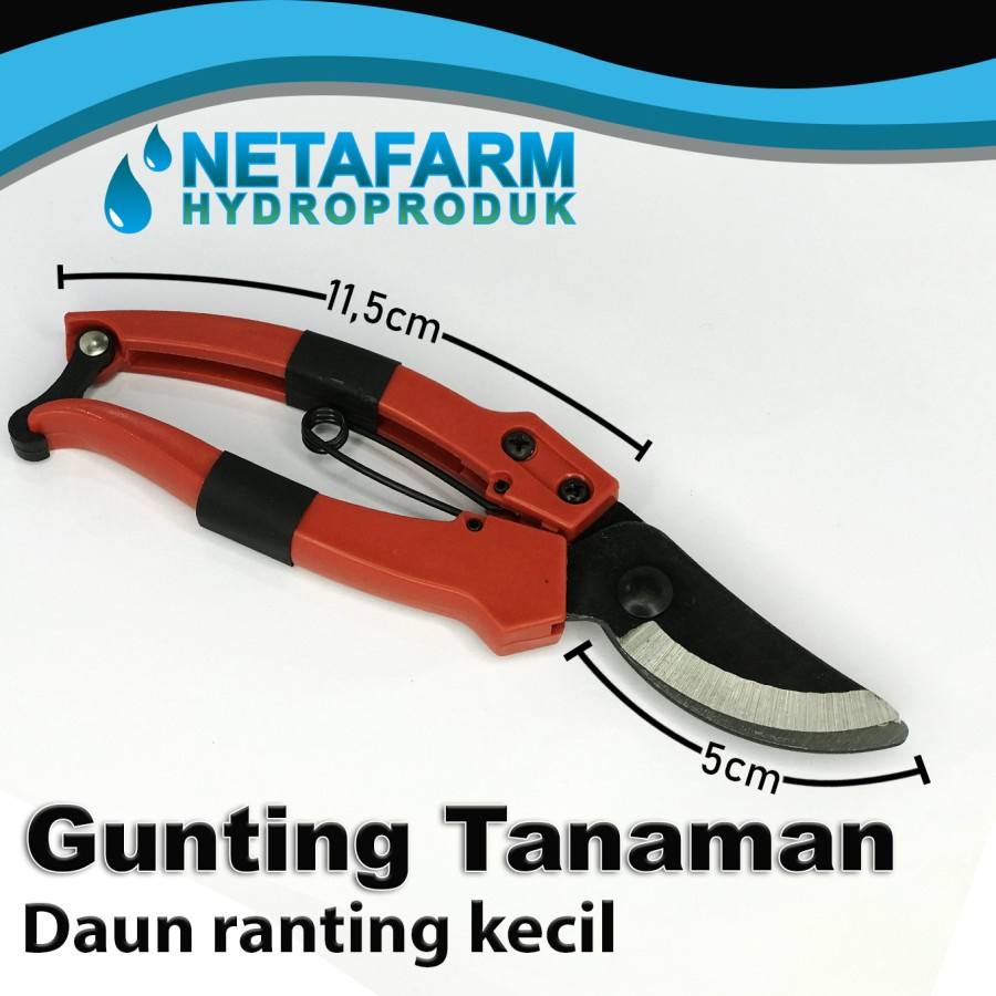 Gunting Tanaman Daun Ranting Kecil PRUNING SHEARS Alat Berkebun - 1pcs