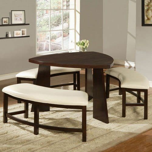 Set meja makan minimalis modern