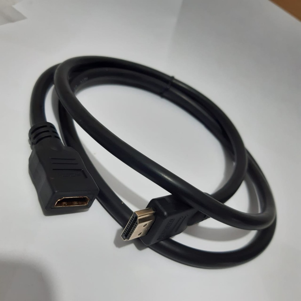 Kabel HDMI Extension 1Meter / Kabel HDMI Male to Female 1Meter